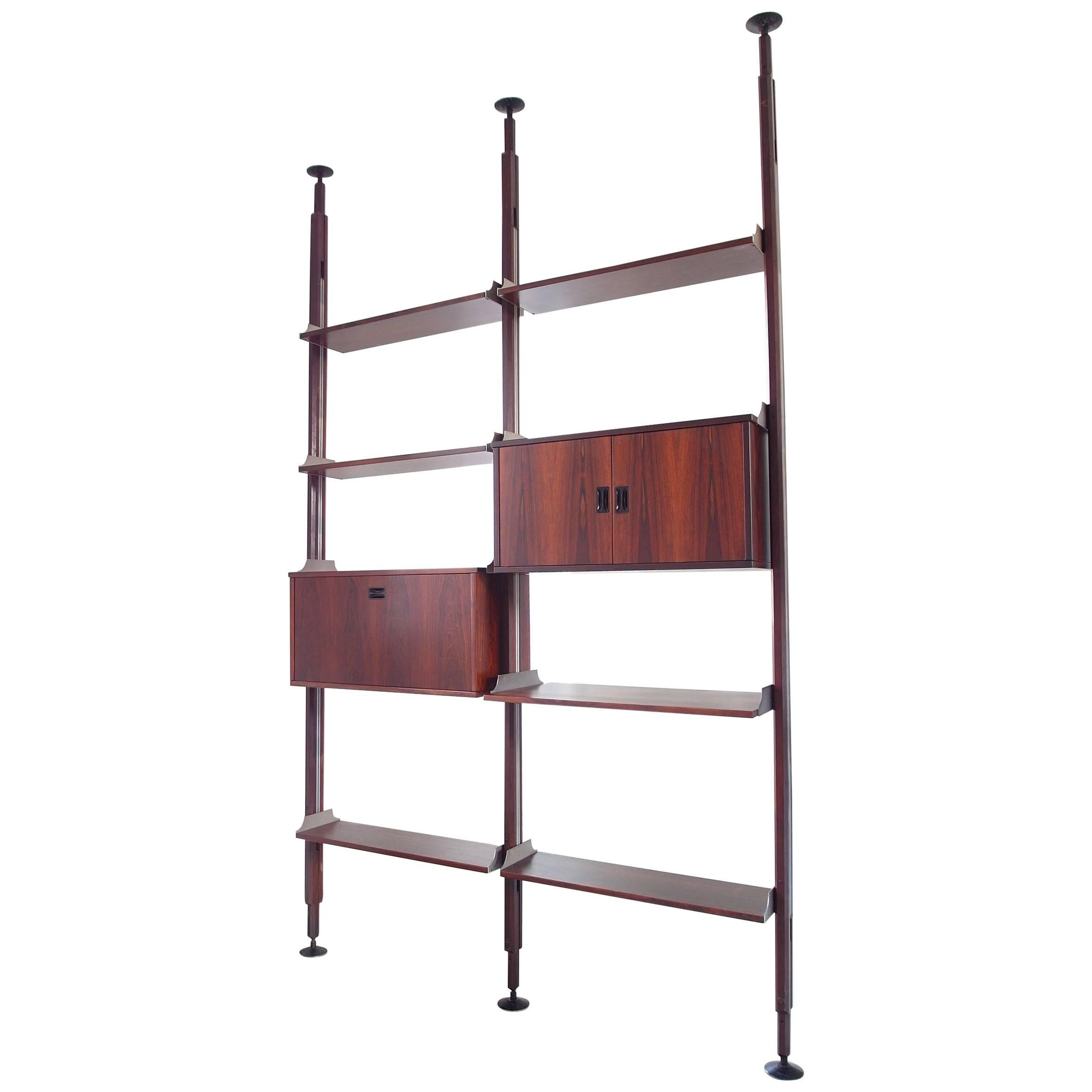 Joelle Ferlande And Francois Monnet Zigzag Shelving Unit For Kappa, Joelle Ferlande And Francois Monnet Zigzag Shelving Unit For Kappa,