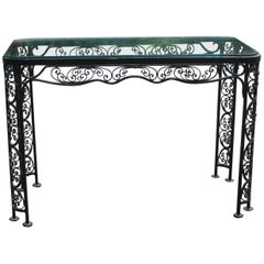 Woodard Andalusian Pattern Console, Server Vintage Patio Furniture