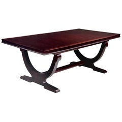 Baker Furniture Barbara Barry Collection Mahogany Rectangular Dining Table