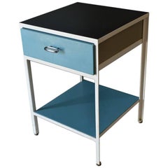 George Nelson for Herman Miller Steel Frame Nightstand, circa 1960