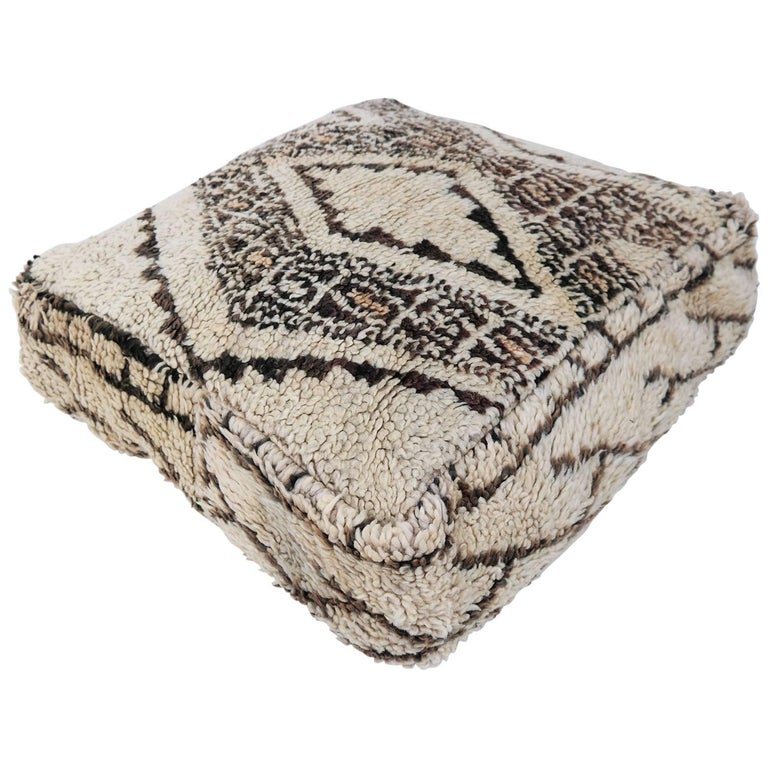 Moroccan Pouf Beni Ourain Floor Cushion Morocco Ottoman For Sale At Inspiration Moroccan Poufs For Sale Moroccan Pouf Beni Ourain Floor Cushion Morocco Ottoman For Sale At Inspiration Moroccan Poufs For Sale