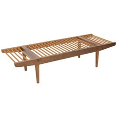 Milo Baughman Dowel Bench and Coffee Table for Glenn of California, 1950