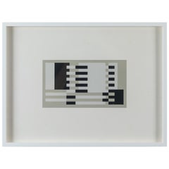 Silkscreen Print from Formulation Articulation by Josef Albers