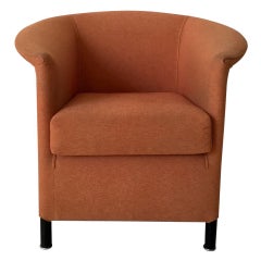 Orange Armchair by Paolo Piva for Wittmann, Model Aura