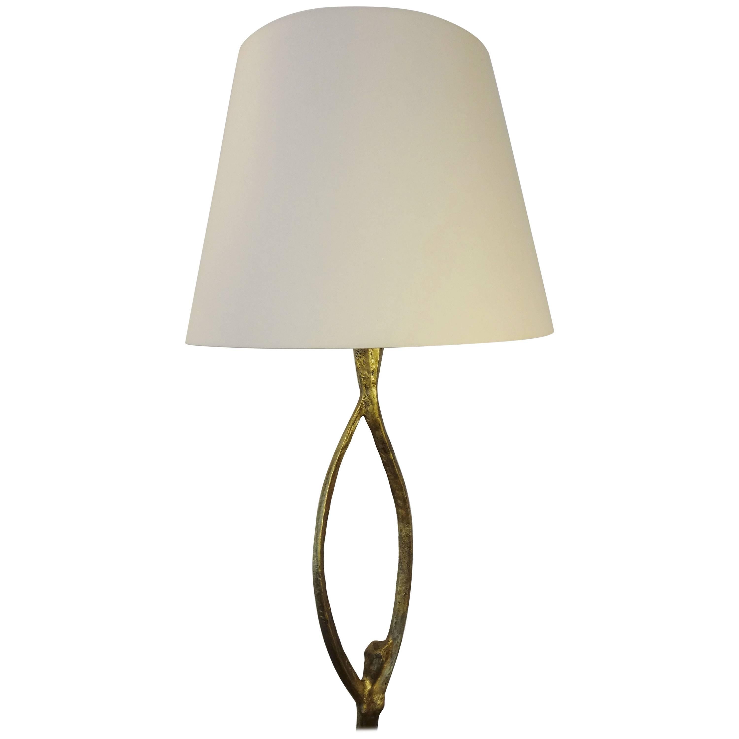 Woman Bronze Floor Lamp, By Felix Agostini, France, Circa 1956 Woman Bronze Floor Lamp, By Felix Agostini, France, Circa 1956