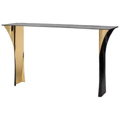 Aline Hazarian, "Aramaz," Contemporary Console Table, Bronze, Lebanon, 2016