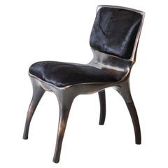 Alex Roskin, Tusk Low Chair in Cast Bronze, USA