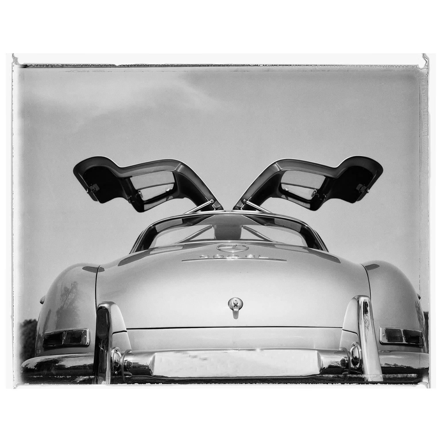 1955 Gullwing Mercedes Benz Photograph by Charles Baker For Sale