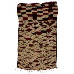 Vintage Berber Moroccan Rug 