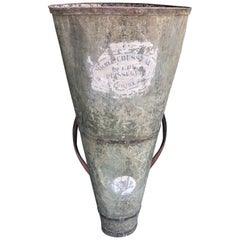 French Grape-Picker's Hotte Marked "St. Émilion, Gironde"