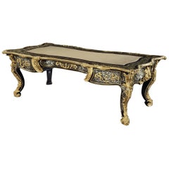 Boulle Marquetry Bureau Plat in the Louis XIV Manner by Toms & Luscombe