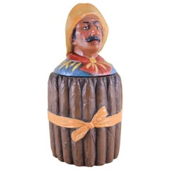 Majolica Cigar Box by Johann Maresch, Austria, circa 1905
