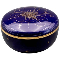 Georges Mathieu Candy Box for French Porcelaine de Sèvres Manufacture