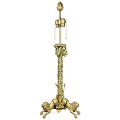 Italian Bronze Lamp after Benedetto Boschetti