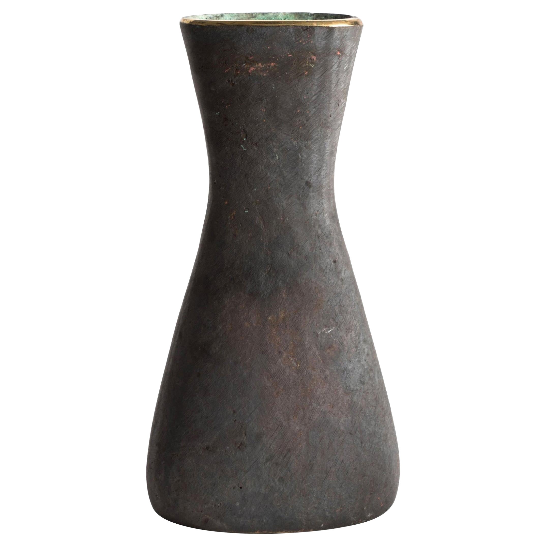 Carl Auböck Model #7231 Brass Vase For Sale at 1stDibs