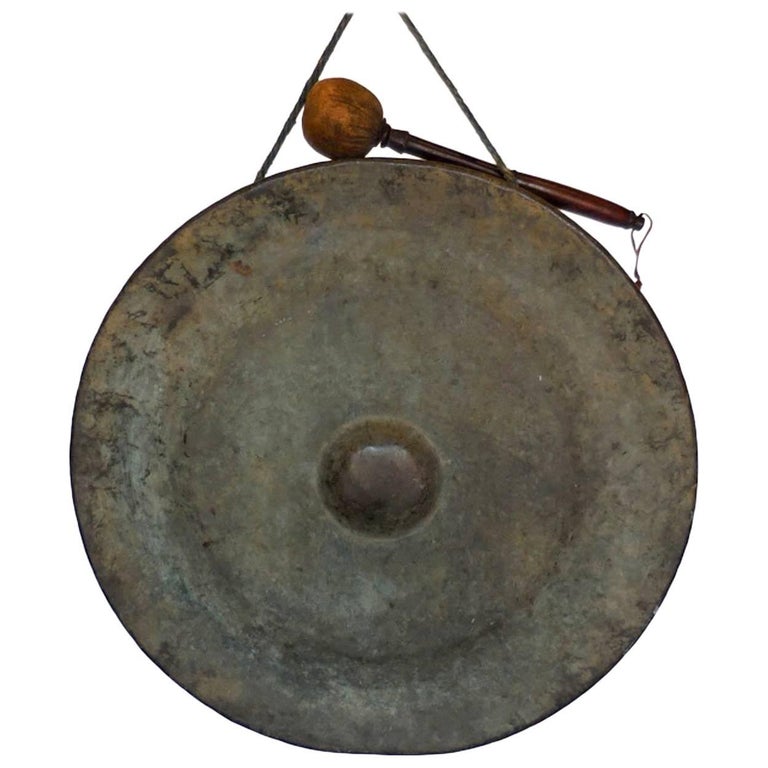 E.W. Godwin. An AngloJapanese Ebonised Dinner Gong. at 1stdibs