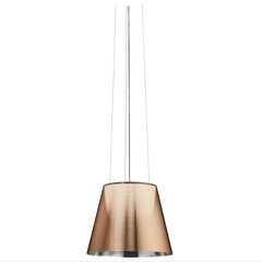 Flos Ktribe S2 Halogen Pendant Light in Aluminized Bronze by Philippe Starck