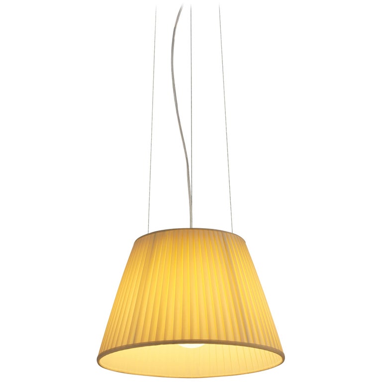 Flos Romeo Soft S1 Halogen Pendant Light By Philippe Starck For Flos Romeo Soft S1 Halogen Pendant Light By Philippe Starck For