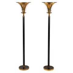 Pair of Art Deco Floor Lamps