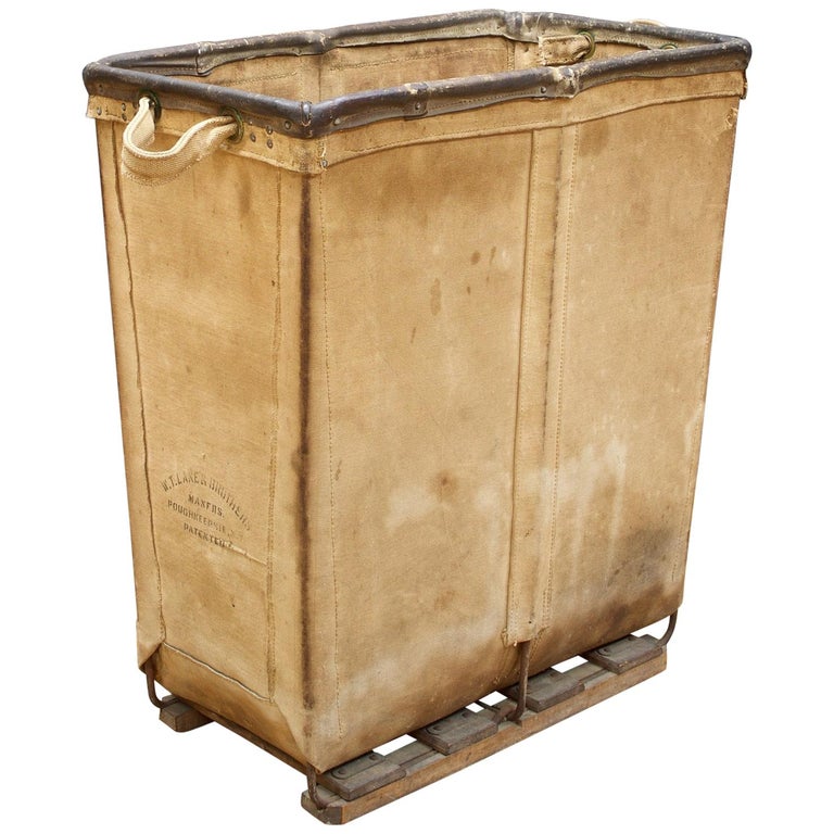 Faux Grained Antique English Bakery or Mecantile "Flour" Bin at 1stdibs