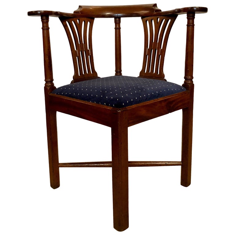 Antique Inlaid Wood Corner Chair By Carlo Bugatti At 1stdibs Antique English Gany Corner Chair Circa 1880