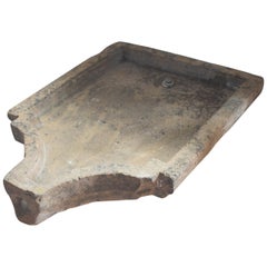 Antique French Limestone Trough