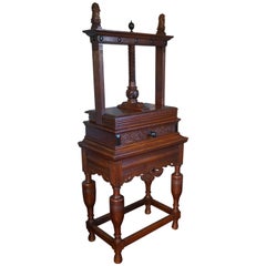 Museum Quality and Condition Original 17th Century Dutch Renaissance Linen Press