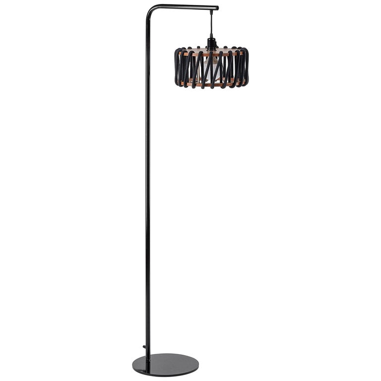 Modern Macaron Floor Lamp Black Frame D30 For At 1stdibs Modern Macaron Floor Lamp Black Frame D30 For
