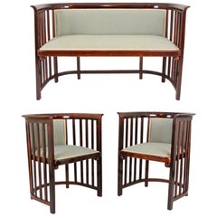 Seating Set by Josef Hoffmann for J&J Kohn, Austria, circa 1903