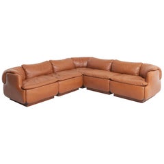 Confidential Sofa by Alberto Rosselli for Saporiti, 1970s