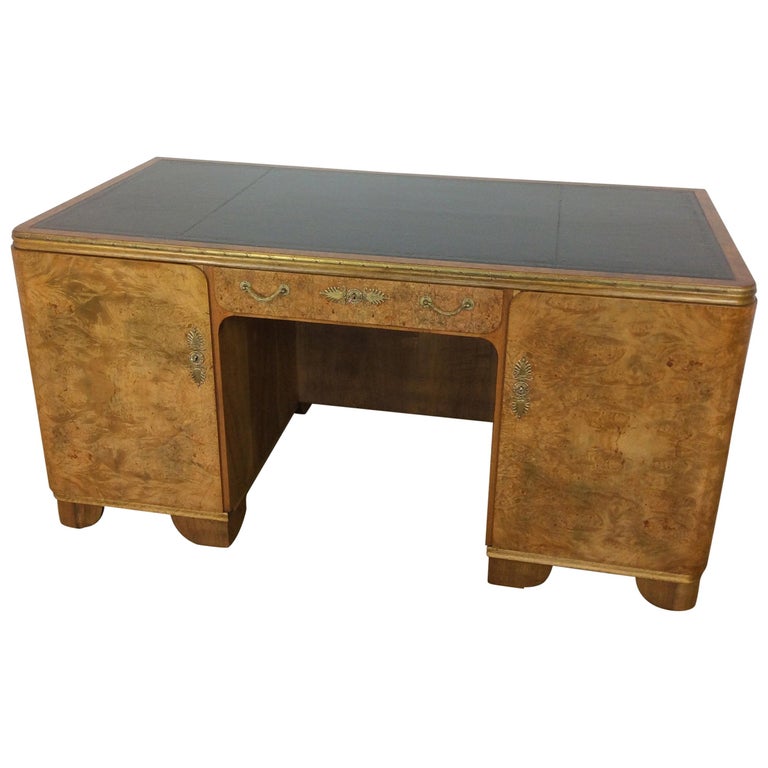 Petite Art Deco Desk For Sale at 1stdibs
