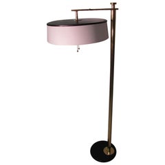 Art Deco Reading or Torchiere Flip Lamp by Kurt Versen