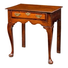 Mid-18th Century Oak Lowboy