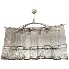 Mid-Century Modern "Laguna" Chandelier by Fratelli Toso, Giusto Toso, 1968
