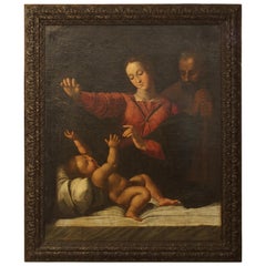 18th Century Oil on Canvas from France, Le Comte De Broissia