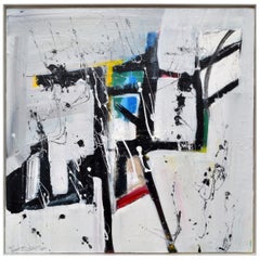 Modern Abstract Acrylic Painting by Yamil O. Cardenas