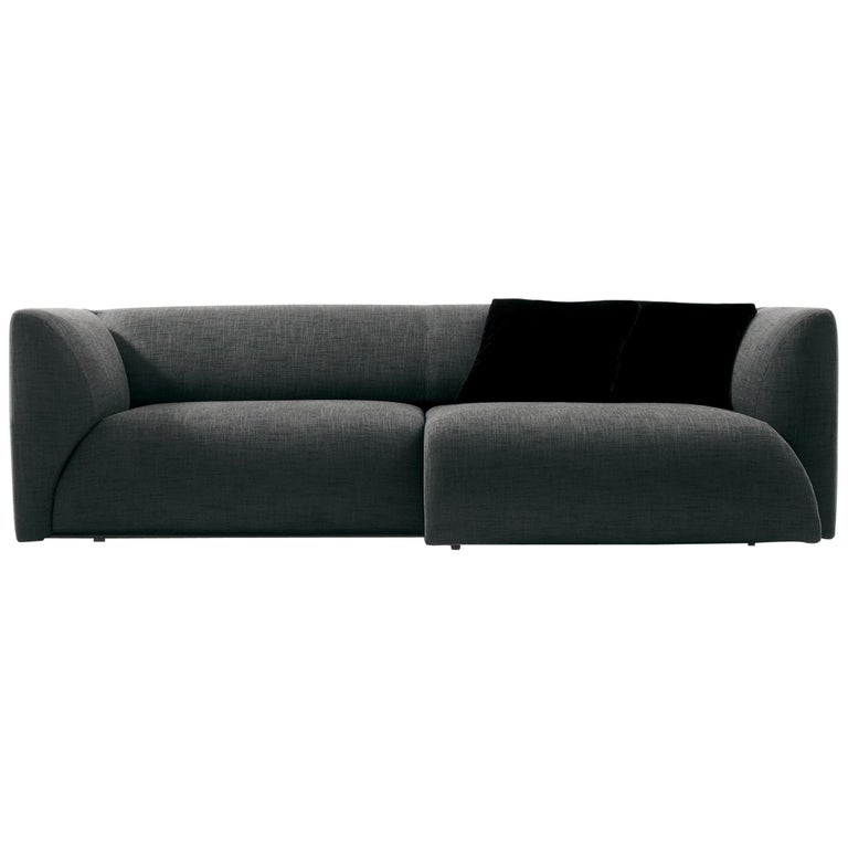 Nube Italia Sophie Sofa In Charcoal Grey Upholstery By Mario Nube Italia Sophie Sofa In Charcoal Grey Upholstery By Mario Ferrarini For