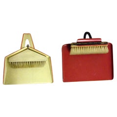 Outstanding Rare Pair of Marianne Brandt Brushes and Trays