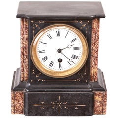 Small Victorian Marble Mantel Clock