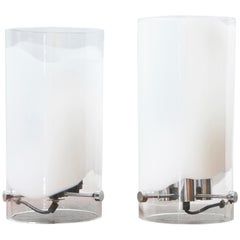 Set of Murano Art Glass Table Lamps by Gino Vistosi, Italy
