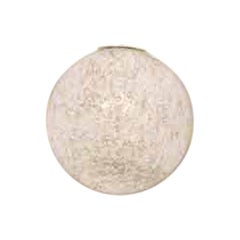 Vistosi Small Rina Flush Light in White and Murrina by Barara Maggiolo