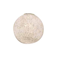 Vistosi Rina Flush Light in White and Murrina by Barara Maggiolo