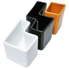 Combinables Ceramic Vases by Aldo Cotti and Tronconi