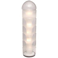 1960s "Sfumato" Murano Glass Floor Lamp by Carlo Nason for Mazzega