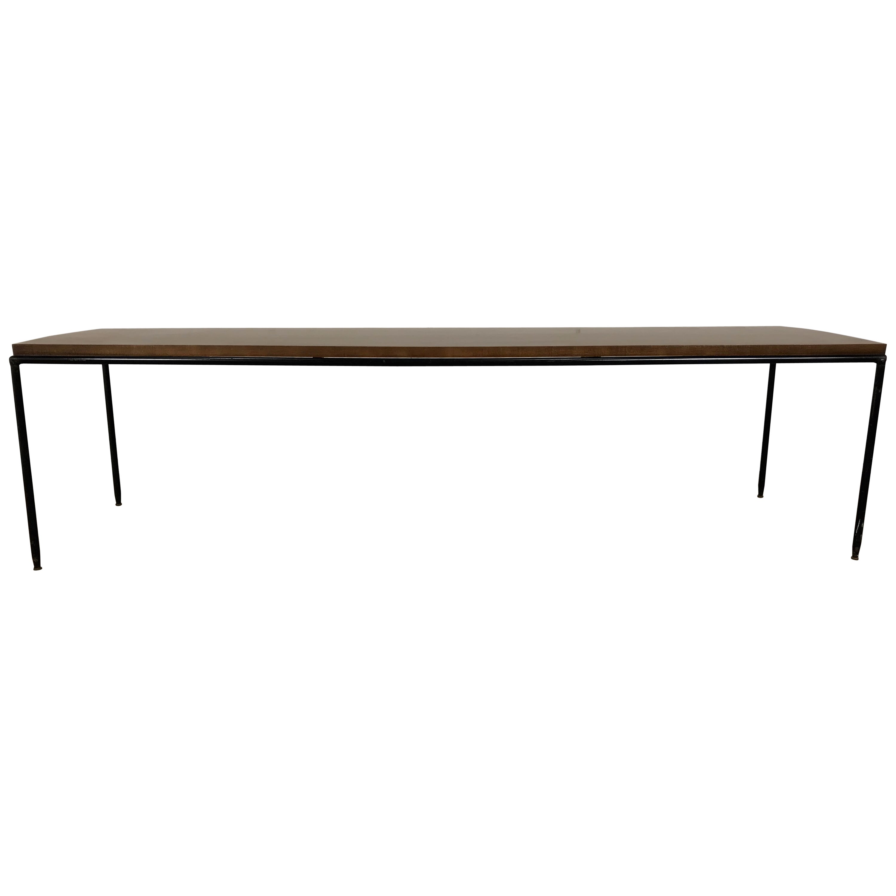 Minimalist Steel Coffee Table For Sale at 1stDibs