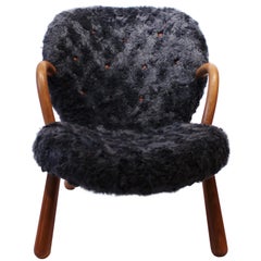 "the Clam Chair" in Dark Blue by Phillip Arctander and Paustian, 2016