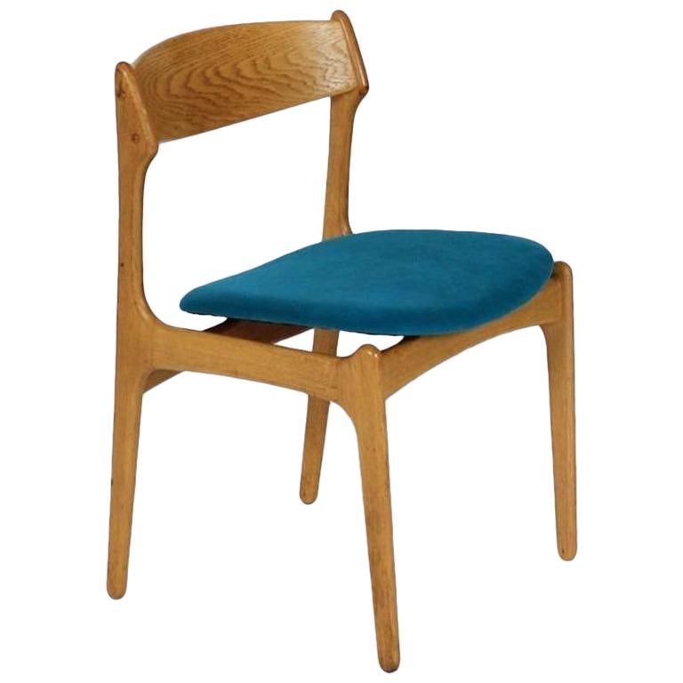 Danish Modern Model 49 Chairs by Erik Buch for O.D. Møbler For Sale