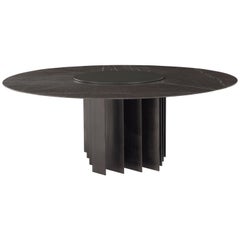 Black Marble Coffee Tables 101 For On 1stdibs Exilis Round Dining Table With Black Metal Feet And Marble Top By Amura Lab