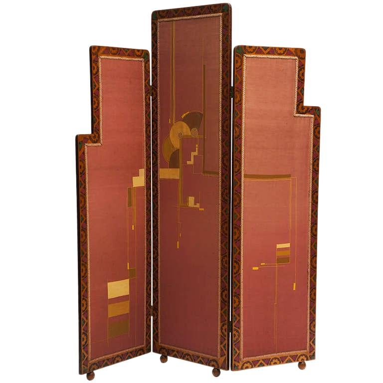 Art Deco Folding Screen at 1stDibs folding screen art, art deco room