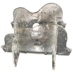 Mid-Century Modern Table Lamp by Carlo Nason for Mazzega in Murano Glass
